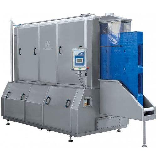 Macchina di lavaggio ad acqua - MEP-100 EP - METALBUD NOWICKI - automatica / per pallet / di soffiaggio