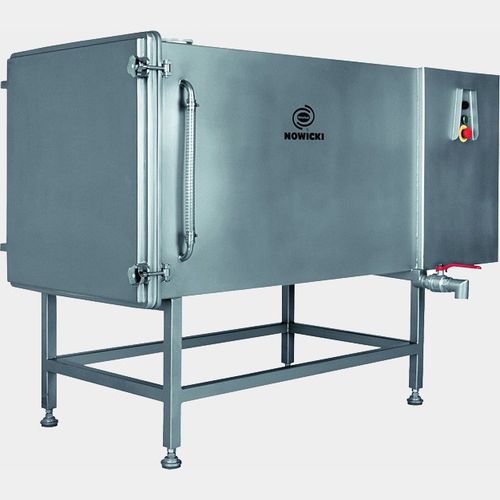 Macchina di lavaggio per l'industria agroalimentare - MB-300 - METALBUD NOWICKI - in acciaio inossidabile / compatta