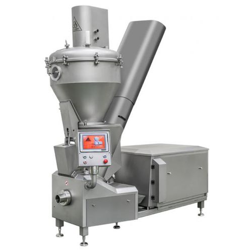 Insaccatrice sottovuoto idraulica - Twinvac Evolution - Metalquimia S.A. - automatica / in continuo / per salsicce