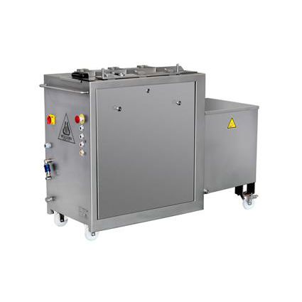 Macchina per pulizia automatica - Metalquimia S.A. - per l'industria agroalimentare / amovibile / con disinfezione