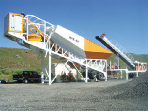 Centrale di betonaggio mobile - MIX 60 - Klein GmbH - compatto / orizzontale
