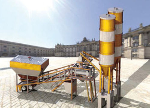 Centrale di betonaggio mobile - MIX 90 - Klein GmbH - compatto / orizzontale