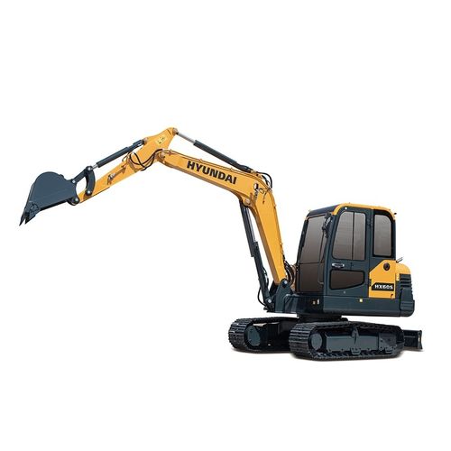 Miniescavatore - HX60S - HYUNDAI HEAVY INDUSTRIES - cingolato / diesel / per cantiere di costruzione