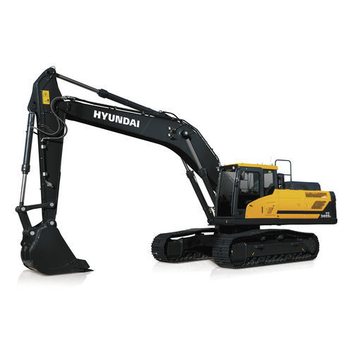 Escavatore di grandi dimensioni - HX340SL - HYUNDAI HEAVY INDUSTRIES - cingolato / diesel / per cantiere di costruzione