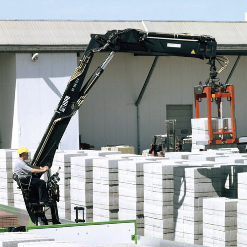 Gru montata su camion - XS 166L PRO, XS 166L HIPRO - Hiab - con braccio / pieghevole / per cantiere