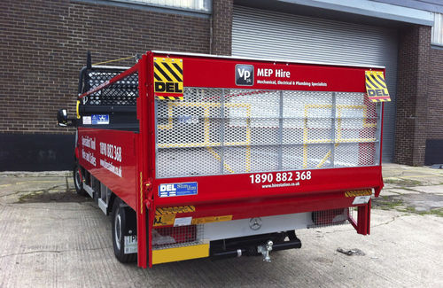 Sponda caricatrice a colonna - DL500GP/GRP - Hiab - per camion