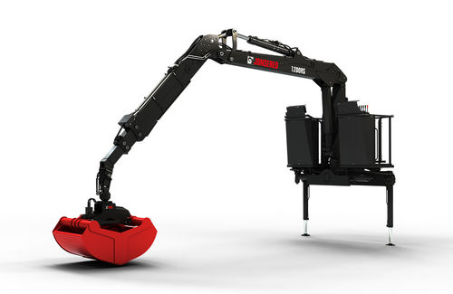 Gru montata su camion - 1200RS series - Hiab - con braccio / pieghevole / per l'industria del riciclaggio