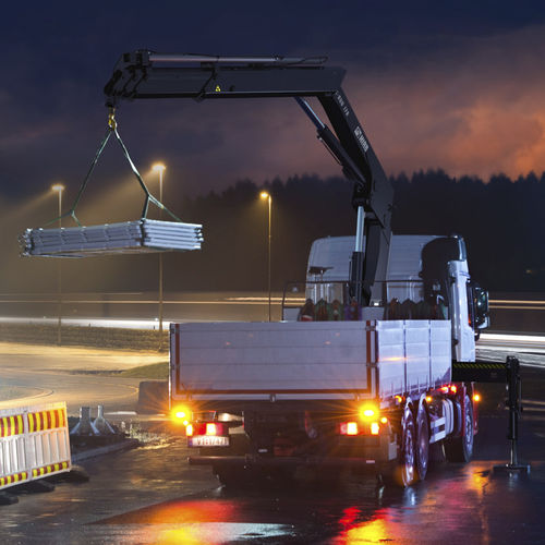 Gru montata su camion - X- Duo 178* - Hiab - con braccio / pieghevole / per applicazioni minerarie