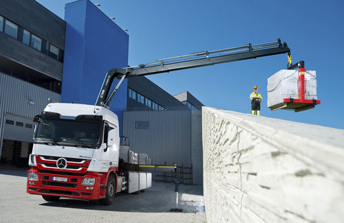Gru montata su camion - X-HiDuo 188 - Hiab - con braccio / articolata / per applicazioni minerarie