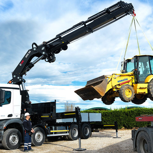 Gru montata su camion - X-HIPRO 858 - Hiab - con braccio / pieghevole / per cantiere