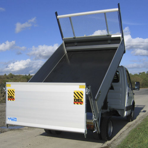 Sponda caricatrice a colonna - DT series - Hiab - a due piani / per camion