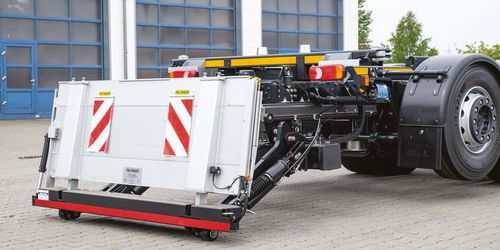 Sponda caricatrice standard - MBB R 2000 LH - Palfinger - retrattile / ripieghevole