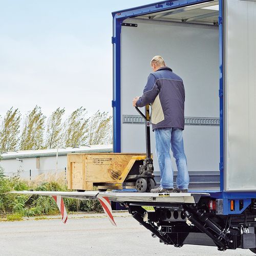Sponda caricatrice retrattile - MBB R 1000 S - Palfinger - per camion