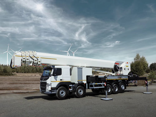 Piattaforma telescopica montata su camion - P900 - Palfinger - idraulica / per carichi pesanti