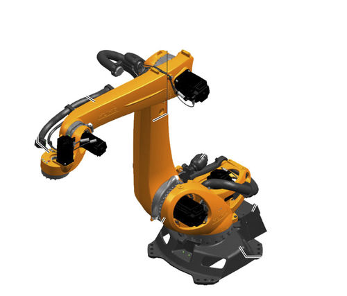 Robot articolato - KR 120 R3200 PA - KUKA AG - 5 assi / di pallettizzazione / per carichi pesanti