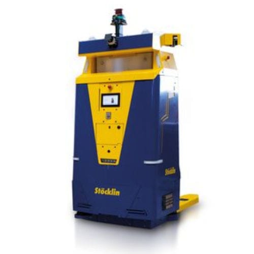 Accatastatore elettrico - EAGLE-ANT 2 - Stöcklin - a guida automatica / per pallet / per alto sollevamento