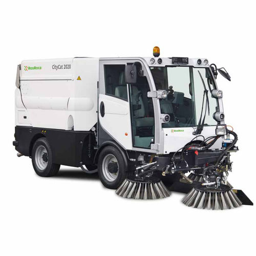 Spazzatrice diesel - CITYCAT 2020 - Ros Roca - a batteria / per strade / compatta