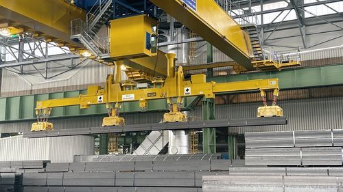 Elettromagnete di sollevamento a commutazione elettrica - EM - SGM MAGNETICS - per bobina / per tubi / per putrella