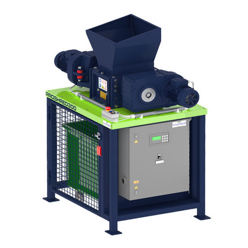 Trituratore primario - PROSHRED 300 - Wagner Maschinenbau GmbH - a due alberi / carta / in plastica