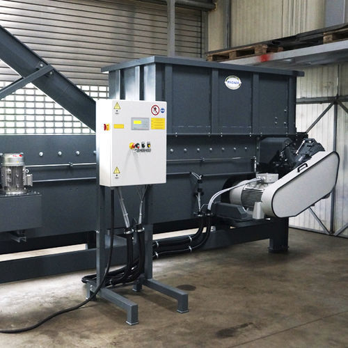 Trituratore primario - WS22XL - Wagner Maschinenbau GmbH - monoalbero / in plastica / per uso prolungato