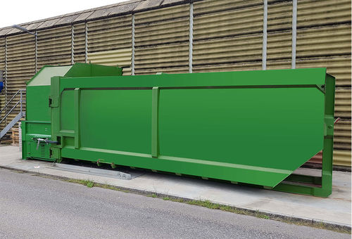 Compattatore per rifiuti mobile - P series - Werner & Weber GmbH - orizzontale