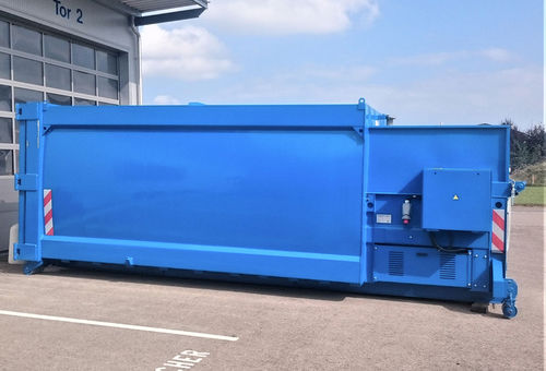 Compattatore per rifiuti fisso - MSV series - Werner & Weber GmbH - a coclea