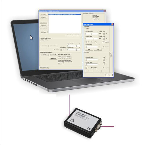Software di interfaccia - ZED Ziegler Electronic Devices GmbH - di regolazione / Windows