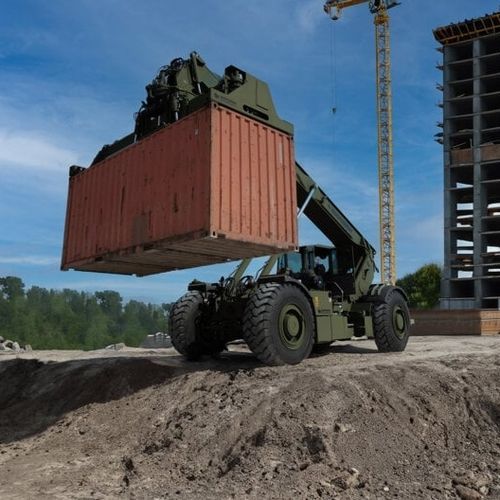 Carrello elevatore con motore diesel - RT250 - Kalmar - con conducente seduto / da trasporto / 4 ruote