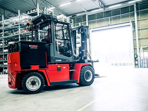Carrello elevatore elettrico - 5 000 - 9 000 kg | ECG50-90 - Kalmar - con conducente seduto / 4 ruote