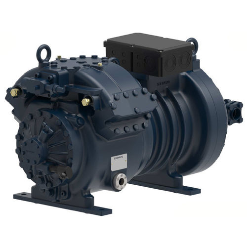 Compressore di refrigerazione semiermetico - CD300 series - Officine Mario Dorin Spa - a pistone / CO2 (R744)