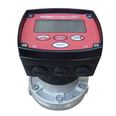 Misuratore di portata a pignoni ovali - ADF 04 - ALPHADYNAMIC PUMPS (UK) LTD - volumetrico / per liquidi / in acciaio inossidabile