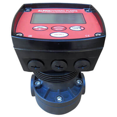 Misuratore di portata a pignoni ovali - ADF 07 - ALPHADYNAMIC PUMPS (UK) LTD - volumetrico / per liquidi / filettato