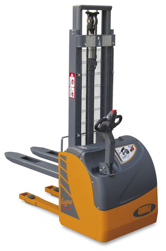 Accatastatore elettrico - Logos Light - OMG S.p.A. - a timone con guida da terra