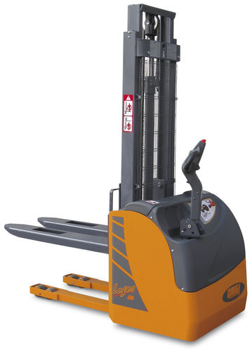 Accatastatore elettrico - Logos ac - OMG S.p.A. - a timone con guida da terra