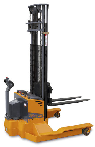Accatastatore elettrico - 715 BD - OMG S.p.A. - a timone con guida da terra / con longheroni a cornice
