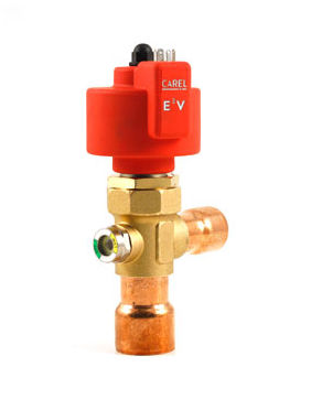 Valvola per gas - E3V smart - CAREL - per sonda di temperatura / di espansione