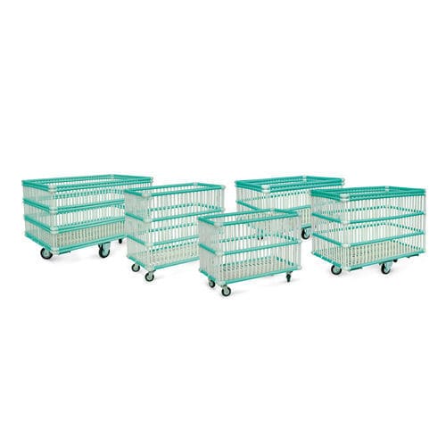 Roll-container per lavanderia - Conf Industries S.r.l. - in polipropilene