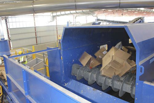 Sistema di smistamento per cartone - CP Group - per tessili / per metallo / per prodotti alimentari