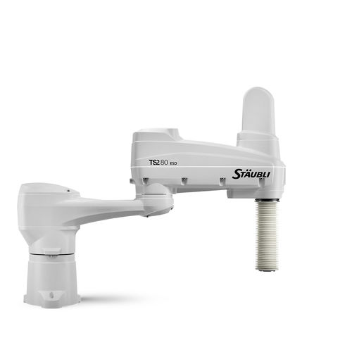 Robot SCARA - TS2-80 ESD - Stäubli Robotics - 4 assi / per operazioni di assemblaggio / di imballaggio