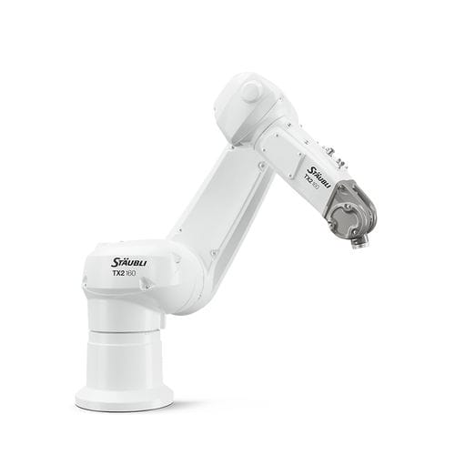 Robot articolato - TX2-160 Stericlean - Stäubli Robotics - 6 assi / a pavimento / per montaggio a soffitto