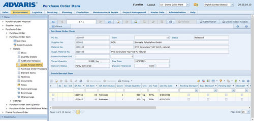 Software di ERP - ERP - ADVARIS Informationssysteme GmbH - di gestione dei magazzini WMS / di gestione di rapporto / di gestione del servizio post vendita