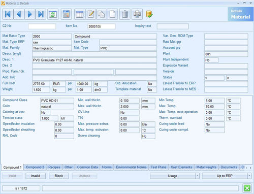 Software PDM - PDM - ADVARIS Informationssysteme GmbH - di basi di dati / di sviluppo / di progettazione