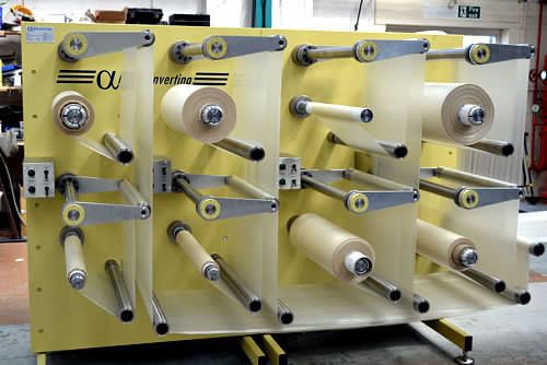 Stand avvolgitore-svolgitore automatico - ALPHAREEL - Alpha Converting Equipment Ltd.