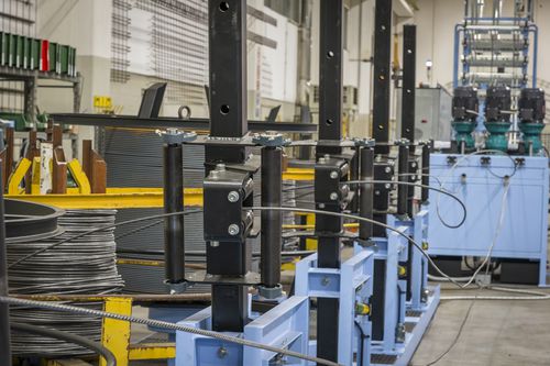 Centrale di produzione per il settore dell'edilizia - GIRDERFLEX - A.W.M. S.p.A. Automatic Wire Machines - per travi