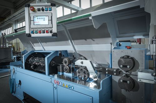 Raddrizzatrice per pezzo metallico - A.W.M. S.p.A. Automatic Wire Machines - per fili / automatica