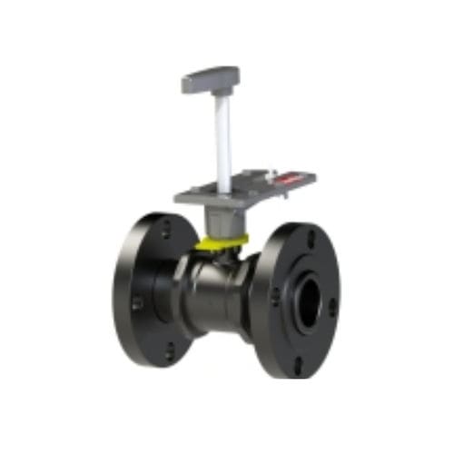 Valvola a sfera - VBF2 series  - Honeywell Environmental & Combustion Controls EMEA - con attuatore elettrico / di controllo / di isolamento