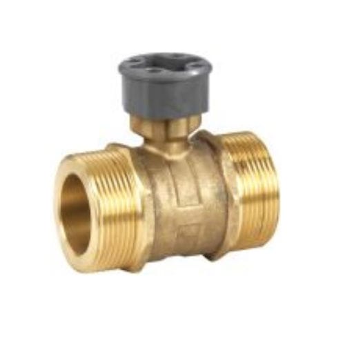 Valvola a sfera - VBG2 series - Honeywell Environmental & Combustion Controls EMEA - con attuatore elettrico / di controllo / a regolazione di portata