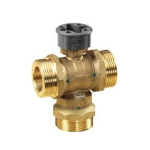 Valvola a sfera - VBG3 series  - Honeywell Environmental & Combustion Controls EMEA - con attuatore elettrico / di controllo / di miscelazione
