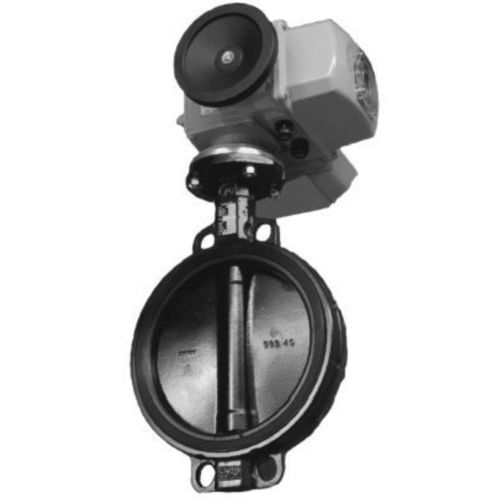 Valvola a farfalla - V5422 series  - Honeywell Environmental & Combustion Controls EMEA - con attuatore elettrico / di controllo / di isolamento