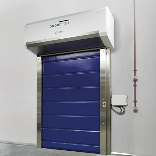 Porta ad avvolgimento - DS800, DS850 - Door System A/S - in acciaio inossidabile / in tessuto / per interno